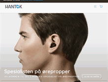 Tablet Screenshot of hantek.no