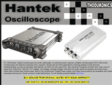 Tablet Screenshot of hantek.in
